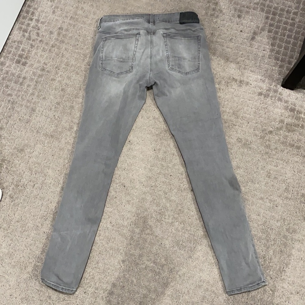 Gray/Grey Pac Sun Skinny Jeans 31x32 - Picture 4 of 6